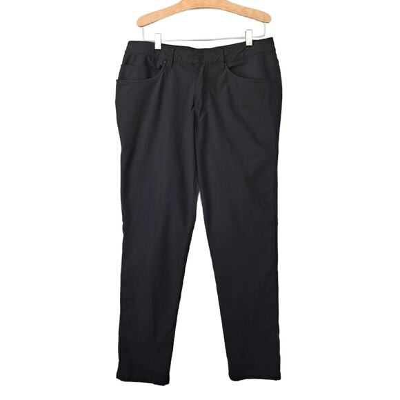 LULULEMON Men's Black ABC Classic-Fit 5 Pocket Pant Size 32 Casual Commuter - Picture 2 of 8